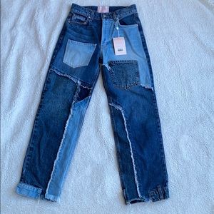 revice matchmaker/love at first sight patch jeans